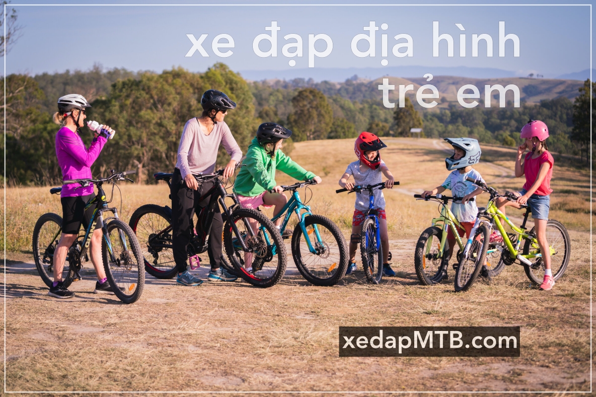 xe dap dia hinh tre em